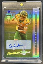2022 Panini Luminance Christian Watson Auto RC Rookie #/349 Packers