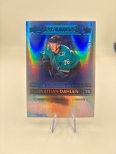 2021 UD Credentials Jonathan Dahlen #124 Blue Debut Ticket Rookie #'d /99