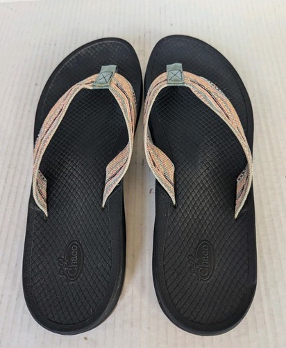 Chaco Flip Flops Sandals Sz 10-11 Womens Multicolor - Picture 3 of 6