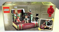 Lego SEASONAL 40410 ~ CHARLES DICKENS TRIBUTE ~ Retired NISB Scrooge Tiny Tim