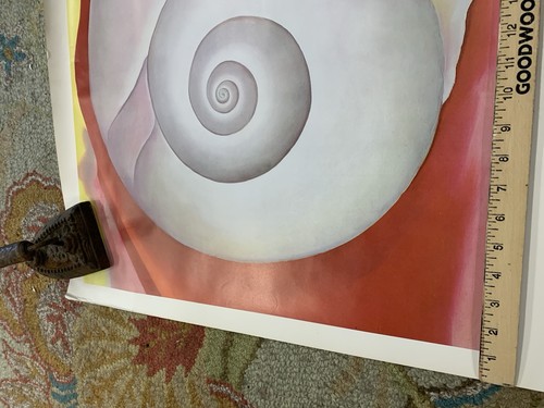 Georgia O’Keeffe White Shell With Red Santa Fe Chamber Music Festival 1976 PREIS - Bild 13 von 24