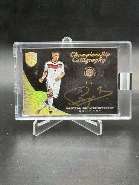 2018 Panini Eminence Bastian Schweinsteiger Diamond Auto 5/5 Championship 1/1