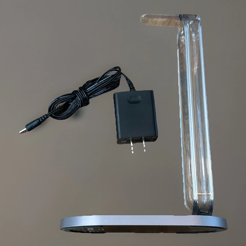 Yealink BHC76 Multifunctional Wireless Gray Charging Stand w/ Power Adapter - Image 4 of 4