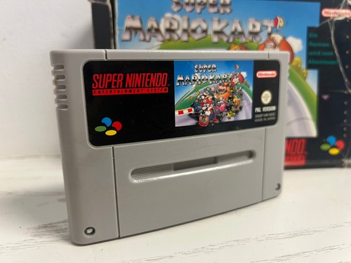 Super Mario Kart SNES CIB PAL Collectors - Picture 2 of 11
