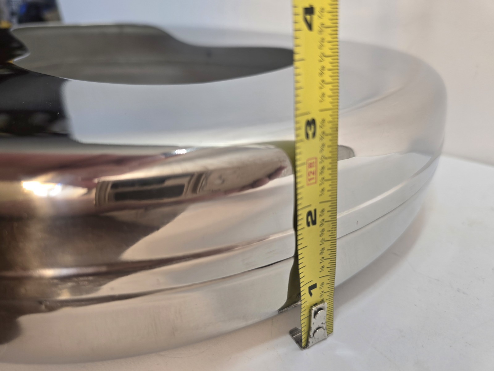 Bed Pan Heavy Duty Stainless Steel Bedpan for Female Male Easy to Clean Bed Pan