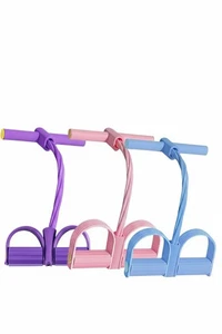 Bande de résistance à la corde de pédale de tube Accueil entraînement Fitness Tummy Trimmer Tool