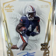 Leaf 2023 Trinity Tank Bigsby BA-TB1 Rookie Auto White Gold /50 Auburn