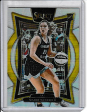 2025 Panini Select WNBA #95 Maddy Westbeld Silver Prizm Sky
