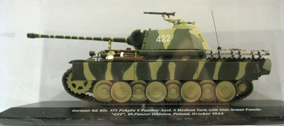 Sd.Kfz. 171 PxKpfw V Panther Ausf. AMedium Tank with Side Armor Panels