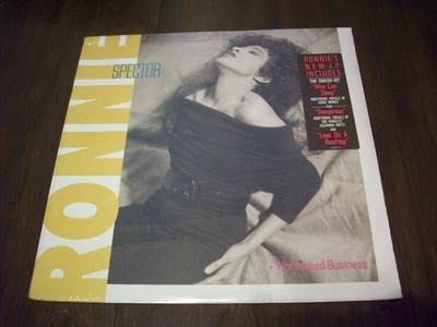 Ronnie Spector , Unfinished Business , 1987 Columbia Press. New Sealed Cond.