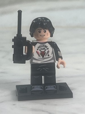 Lego Mike Wheeler Custom Printed Minifigure Stranger Things Hellfire Club