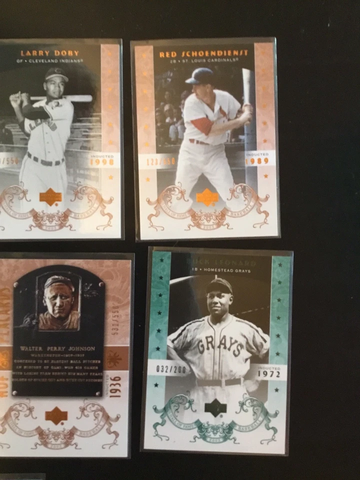 2005 Upper Deck名人堂序列号套装(14)见图片! — 第 4/4 张图片