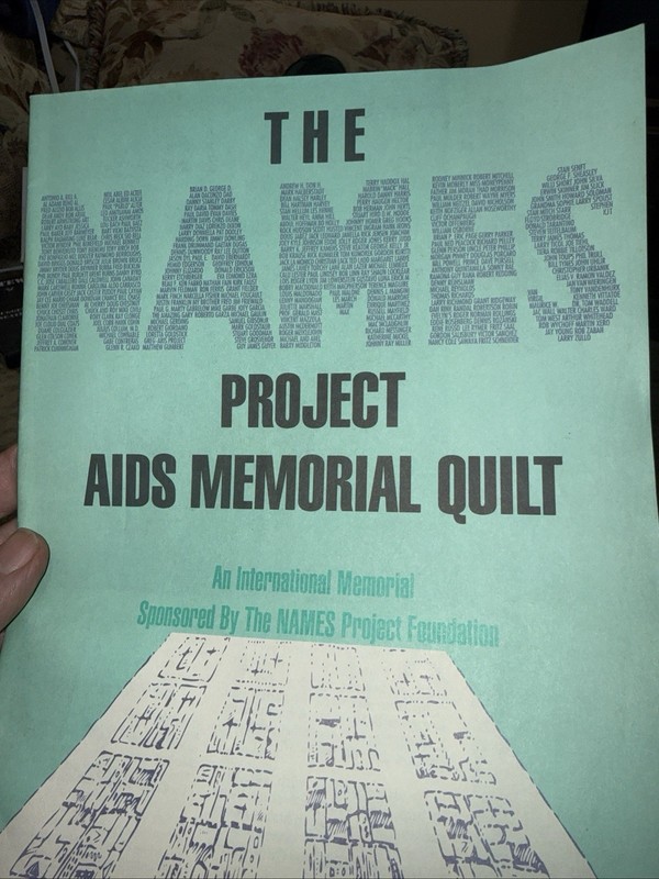 Names Project AIDS Memorial Quilt Print Magazine By Names Project Foundation