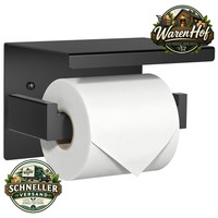 Toilettenpapierhalter Ohne Bohren Mit Ablage Wandmontage Badezimmer ZubehöR