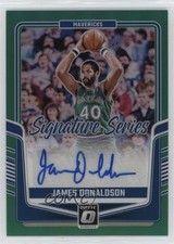 2024 Donruss Optic Signature Series Green Prizm 20/49 James Donaldson Auto 1o0p