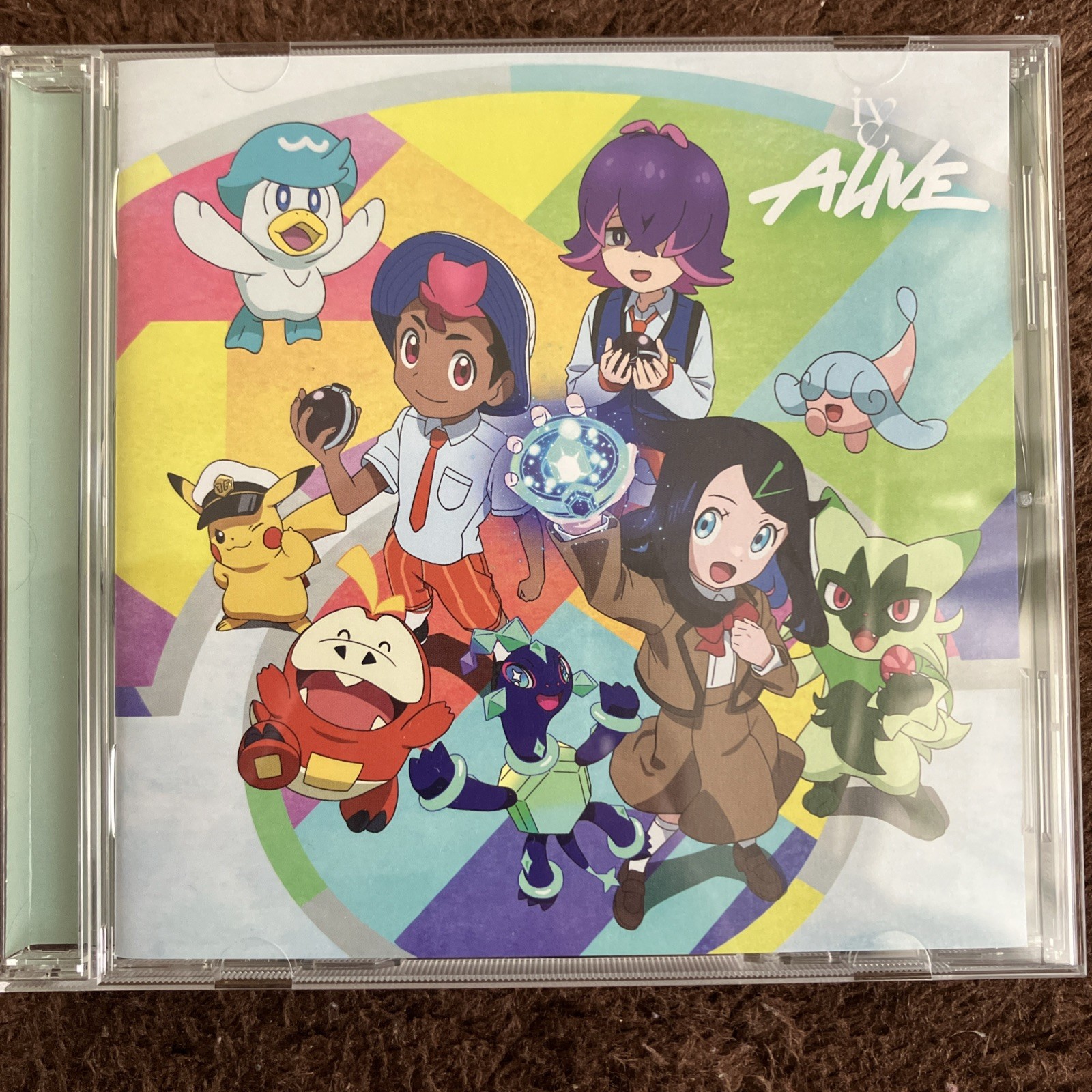 IVE ALIVE Japan 2nd EP CD Pokemon Limited Anime Edition No Photocard