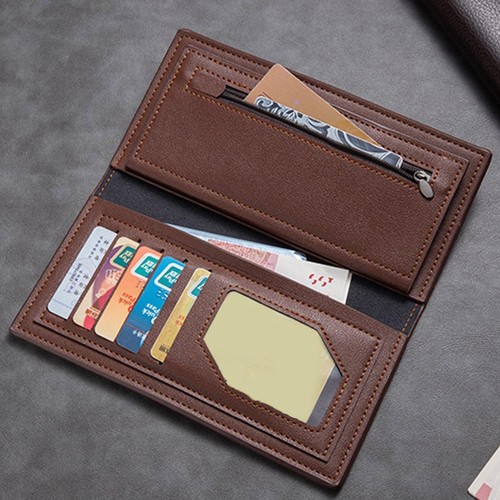 Cartera Larga Hombre Gran Capacidad y Múltiples Ranuras para Tarjetas K9C2 - Imagen 9 de 13