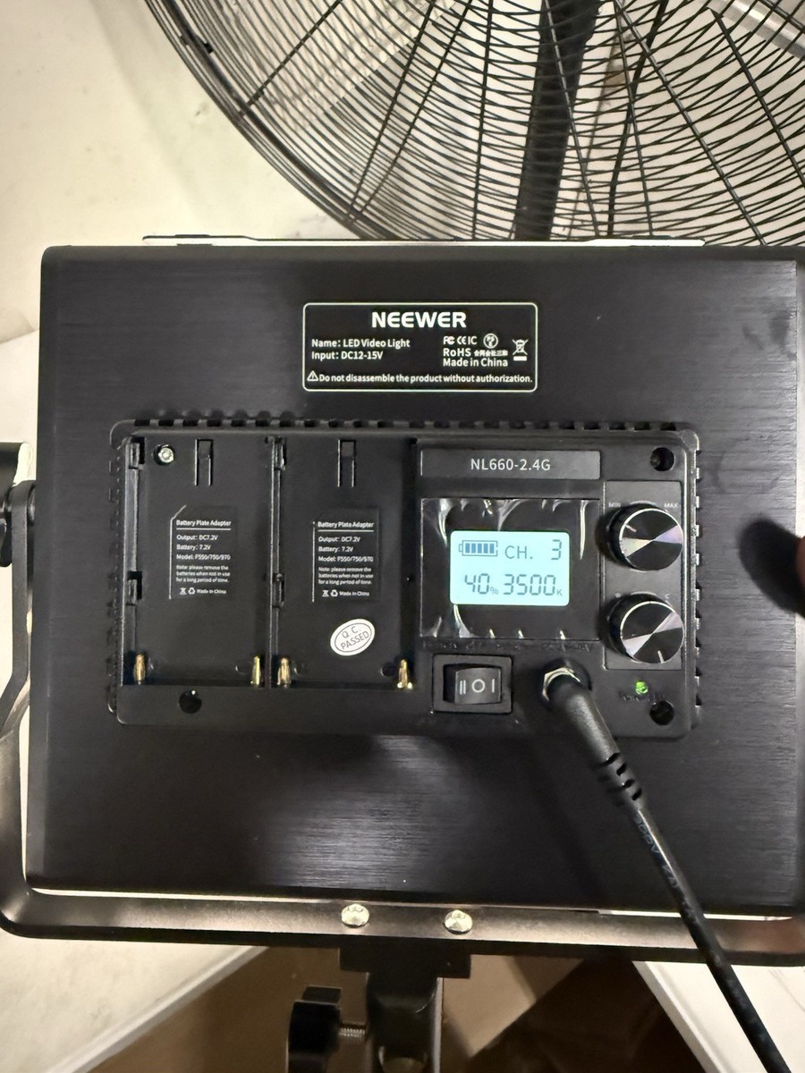 Neewer NL660 Advanced LED Video Light Kit | eBay