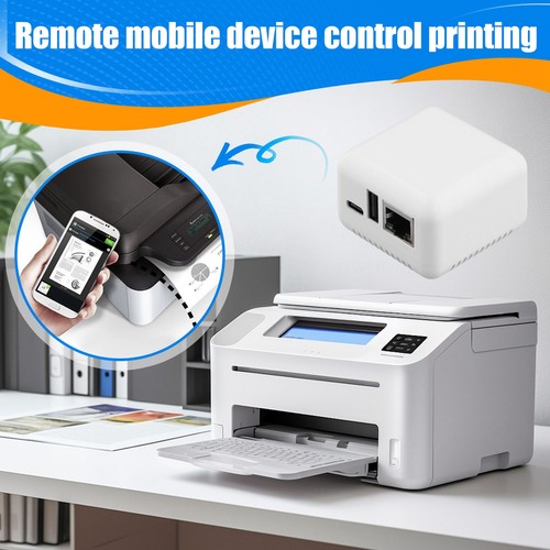 P330 Print Server USB 2.0 Cable Connection Easy Printing, NP330 Cloud9003 - Afbeelding 7 van 7