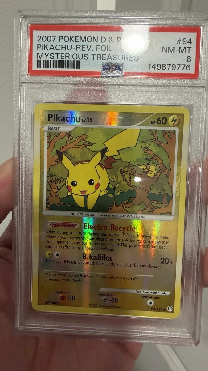 Pikachu Pokémon TCG Professional Sports Authenticator (PSA) Grade