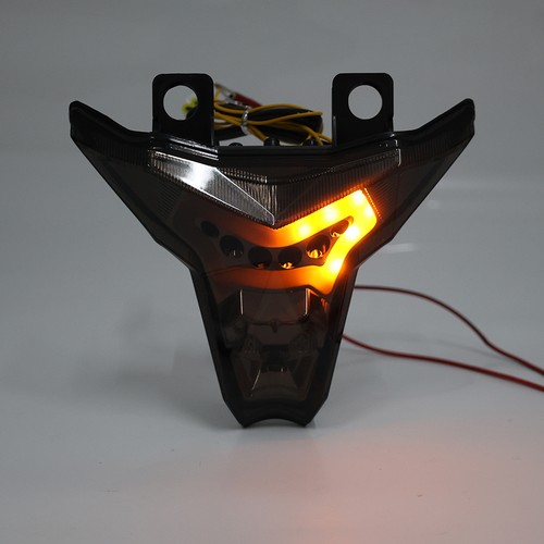 Integrated LED Tail Light Turn Signal For Kawasaki Z1000 14-22 Ninja ZX10R 16-22 - Picture 13 of 15