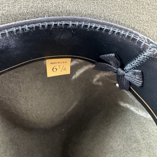 New Campaign Cover Drill Instructor Sheriff Ranger 3X Beaver Quality Felt 6 7/8 - Picture 8 of 9