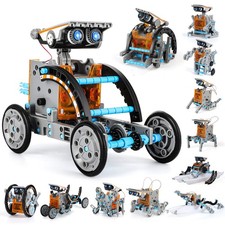 Solar Power Kits Toys for Boys Ages 8-13, STEM Robot Kit Toys Gifts for Kids ...