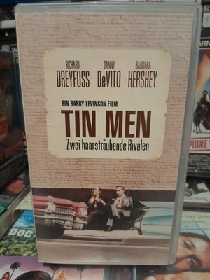 Tin Men VHS Richard Dreyfuss Danny Devito Barbara Hershey Komödie