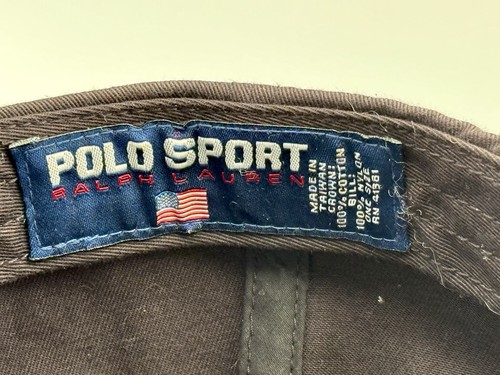 Gorra Ralph Lauren Polo Deportiva Ajustable Estilo Béisbol Rara De Colección Años 90 - En muy buena condición - Imagen 8 de 9