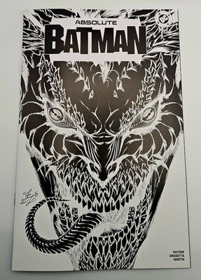 ABSOLUTE BATMAN #20 Zoe Lacchei Negative Joker Trinity Exclusive LTD 888  