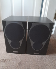 Pair of Mission MX1 Bookshelf Speakers in Good Condition