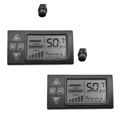 #ad Electric S861 LCD Screen Display 6PIN for 24V 36V 48V Ebike Manual Control3031 $34.85