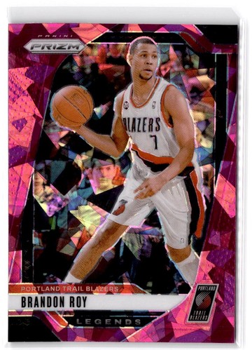 2024-25 Panini Prizm Brandon Roy #271 Prizms Pink Ice Portland Trail Blazers - Picture 1 of 2