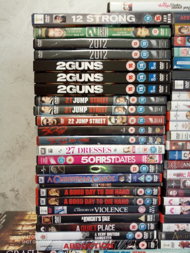 DVD Multi Listing Drama Action Comedy Romance Horror Sci Fi Film GC All £1 Each - Image 2 of 4