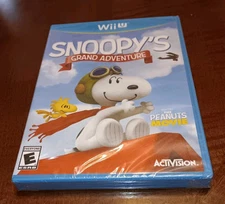Peanuts Movie: Snoopy's Grand Adventure Nintendo Wii U 2015 NEW! SEALED!