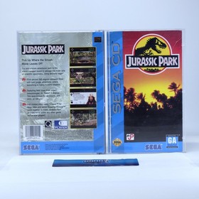 Jurassic Park en caja con manual - CD de Sega