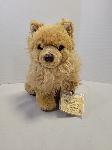 Webkinz Signature Pomeranian With Code WKS1015 Plush Dog *Damaged Nose - Picture 2 of 10