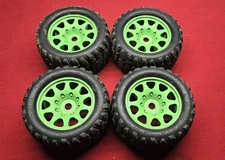 Power Hobby Rapter XL Belted Tires 24mm Hex 1/5 scale Set Of 4 (Used)