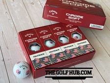 NEW Callaway Chrome Soft TruTrack USA White Dozen Golf Ball
