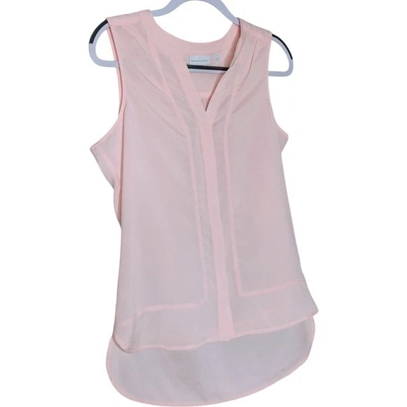 Блузка женская NY&C без рукавов мягкая розовая легкая размер маленький - Изображение 2 из 4