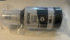 Epson 502 EcoTank Ink Black Ultra High Capacity Bottle 127 ml Genuine Sealed 