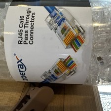NIB RJ45 CAT6 Connectors - 100