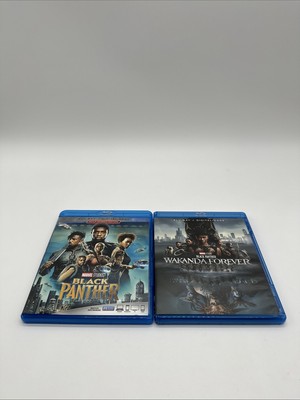 Marvel Black Panther and Wakanda Forever Blu-ray Set