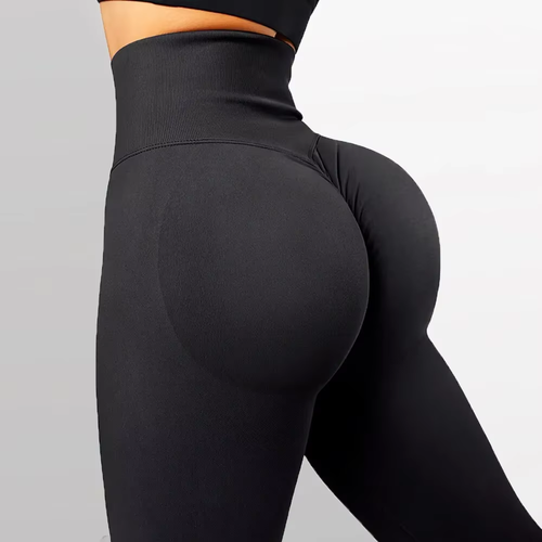 Knitted Seamless Fitness Leggings GYM Pants Women High Waist Push up Leggings Ti