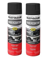 Black Cars Truck Undercoating Rubberized Protection Coating Spray Paint 15oz