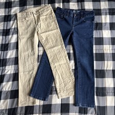 Girls Wonder Nation Pants, 2 Pack. Size 7