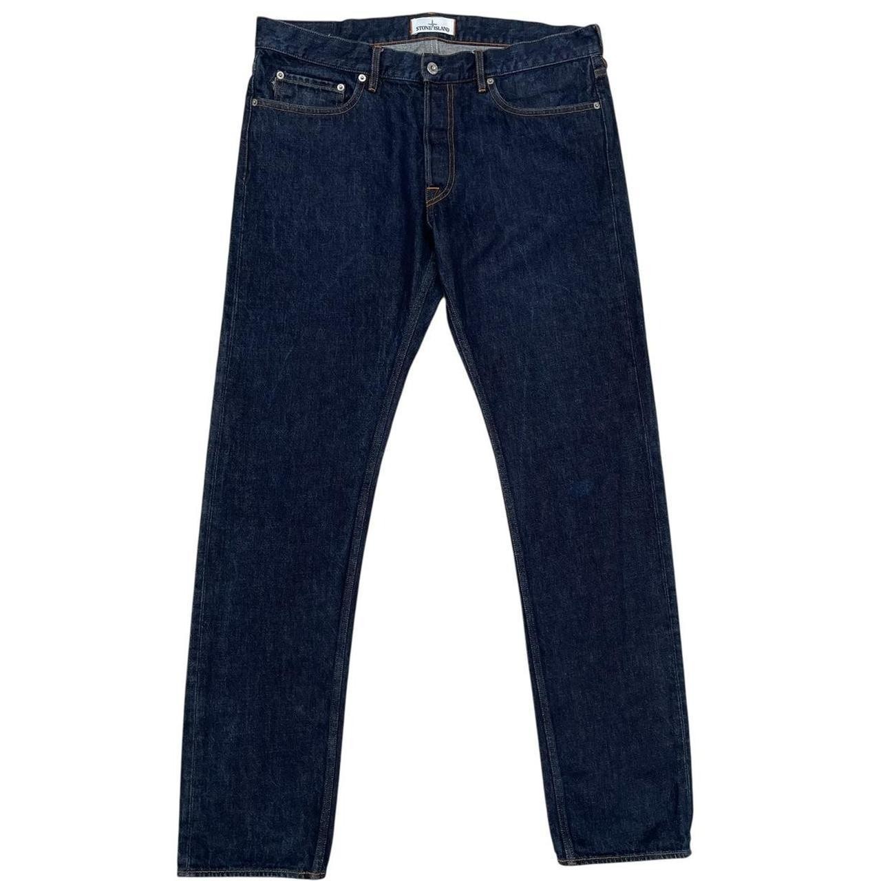 Stone Island AW 2016 Navy Blue Slim Fit Denim Jeans thumbnail 3