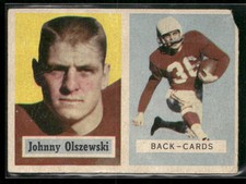 1957 Topps #62 Johnny Olszewski - VG/PR Low Grade! Set Break!