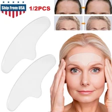 2× Reusable Silicone Antiwrinkle Forehead Facial Patch Eye Mask Skin Care Tool