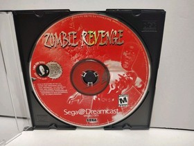 Zombie Revenge Sega Dreamcast  |Authentic| |DISC AND MANUAL Only HAS SCRATCHES